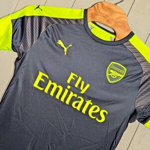 Puma Fly Emirates‎ Arsenal FC 2016/17 Third Soccer Jersey Men's Size M - Medium